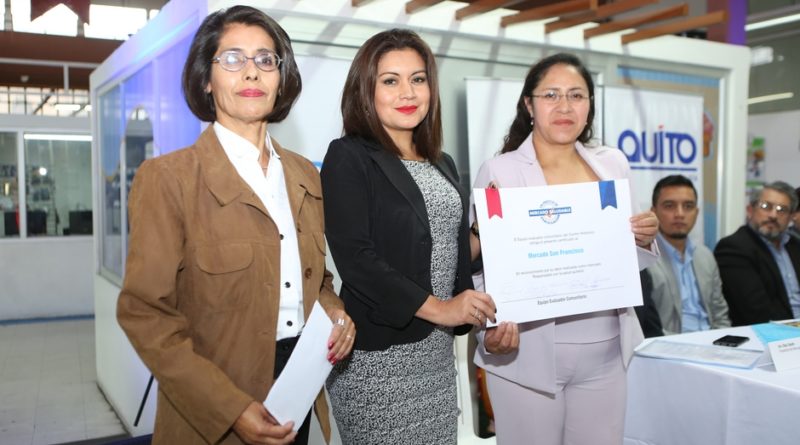 Comunidad certificó como Mercado responsable con la salud quiteña al