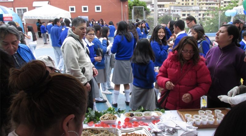 Feria De Alimentos Saludables En El Fernandez Madrid Quito Informa