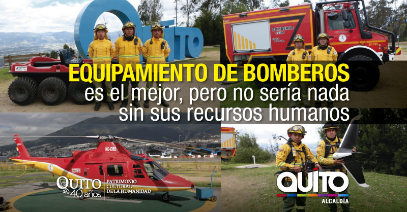 El Cuerpo De Bomberos De Quito Se Sitúa Como El Mejor Equipado Del ...