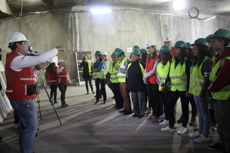 Recorrido por la construcción de la Primera Línea del Metro Quito Informa