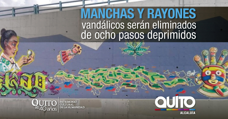 Rehabilitación de ocho pasos deprimidos en el Distrito Quito Informa