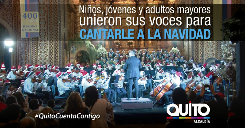 En Quito Se Realiz El Concierto De Navidad Melod A E Inclusi N