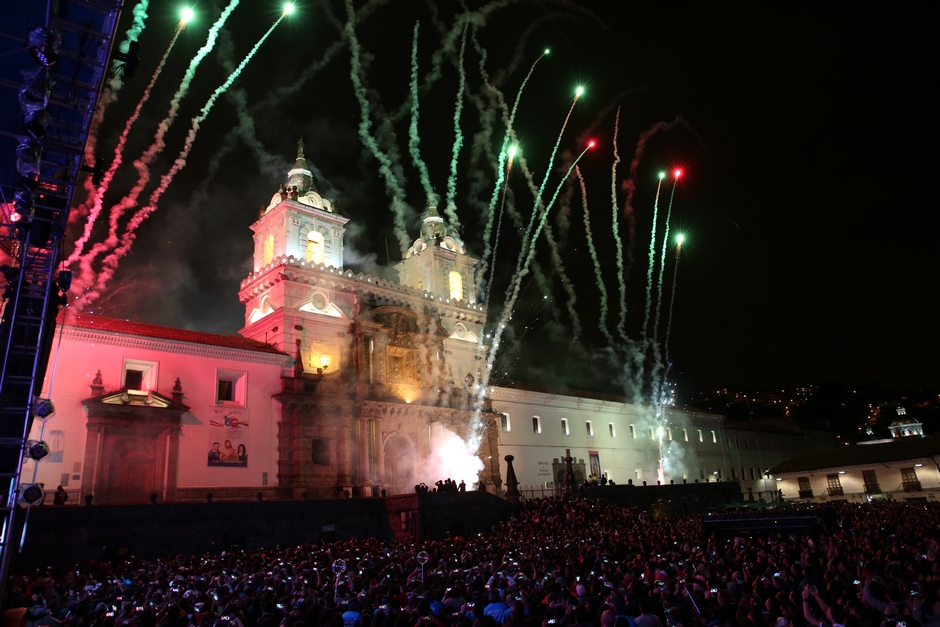 El Preg N Dio Inicio A Las Fiestas De Quito Quito Informa