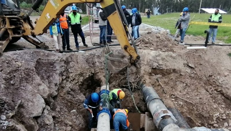 Se restableció servicio de agua potable en 7 parroquias orientales