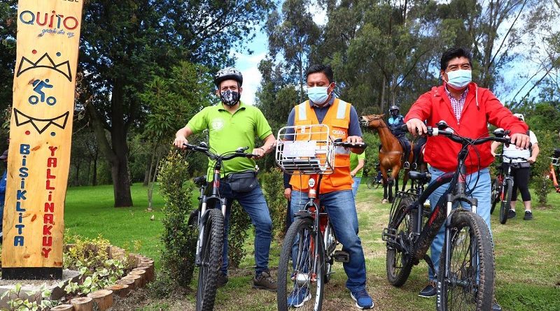 Nuevas Ciclorutas En El Parque Metropolitano De Sur Quito Informa