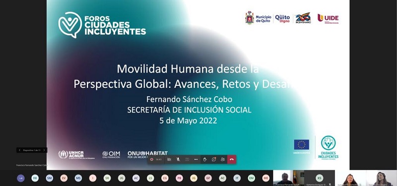 El Plan De Movilidad Humana Del Distrito Se Debate En Foro