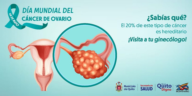 8 De Mayo Día Mundial Del Cáncer De Ovario Quito Informa 6109