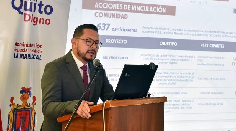 Administración Zonal La Mariscal presentó su Rendición de Cuentas 2022