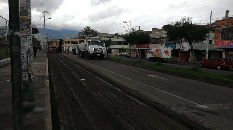 REPAVIMENTACIÓN AV. TNTE ORTIZ