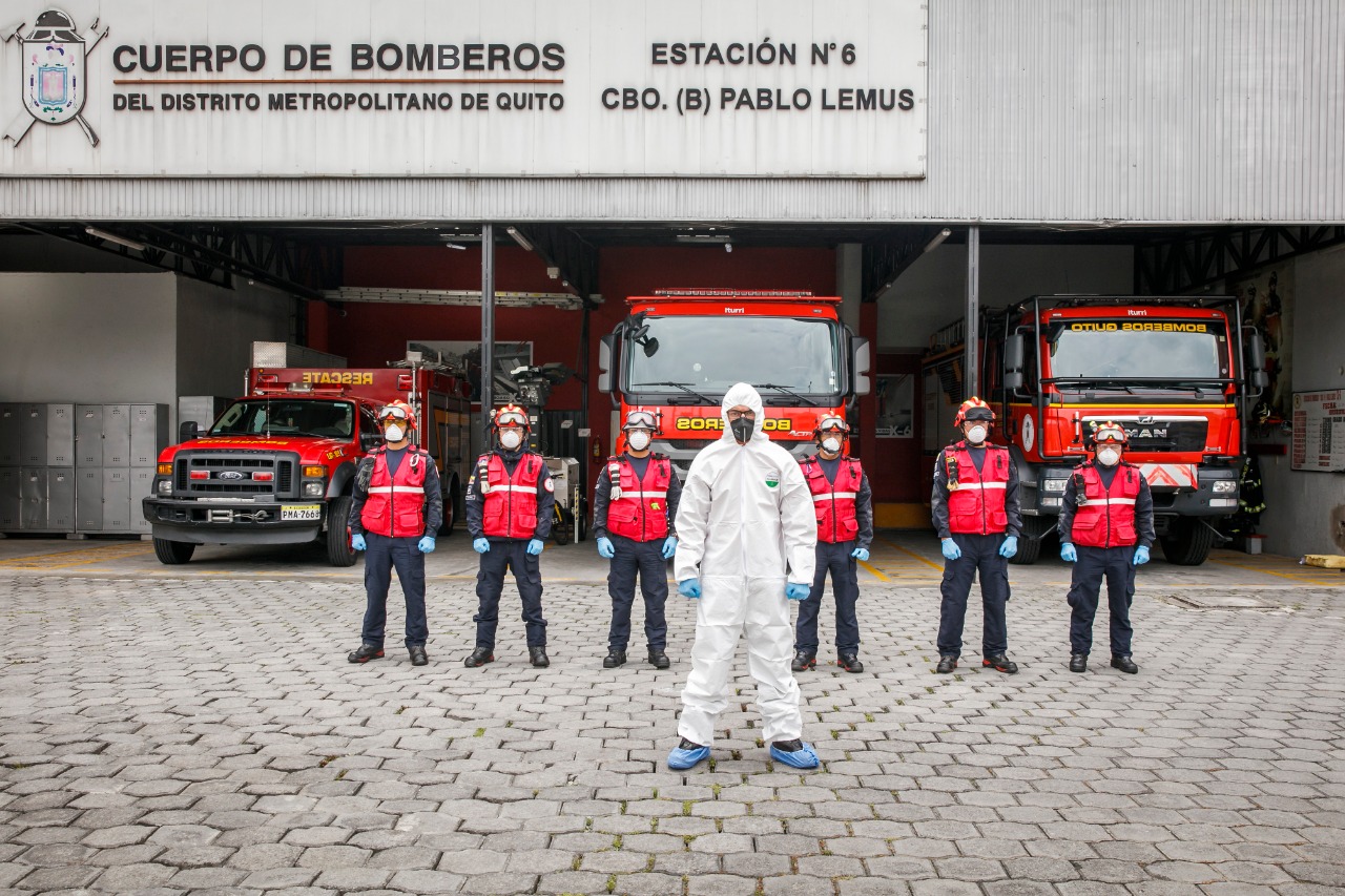 Bomberos Quito Trabaja Bajo Normas De Bioseguridad – Quito Informa