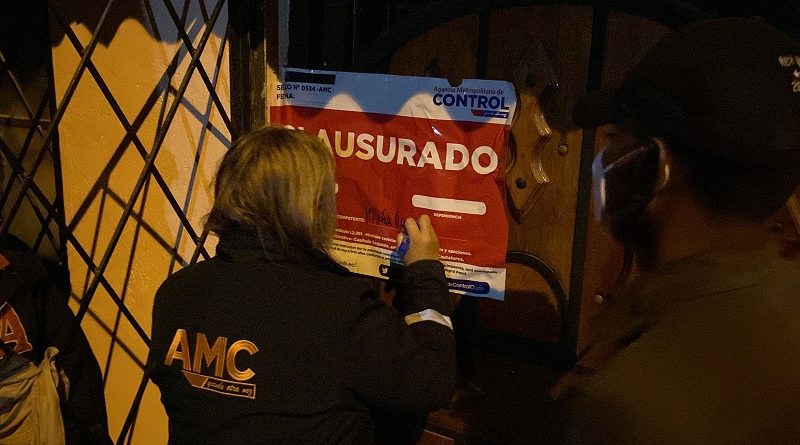 Operativos de control AMC del 19 al 21 noviembre