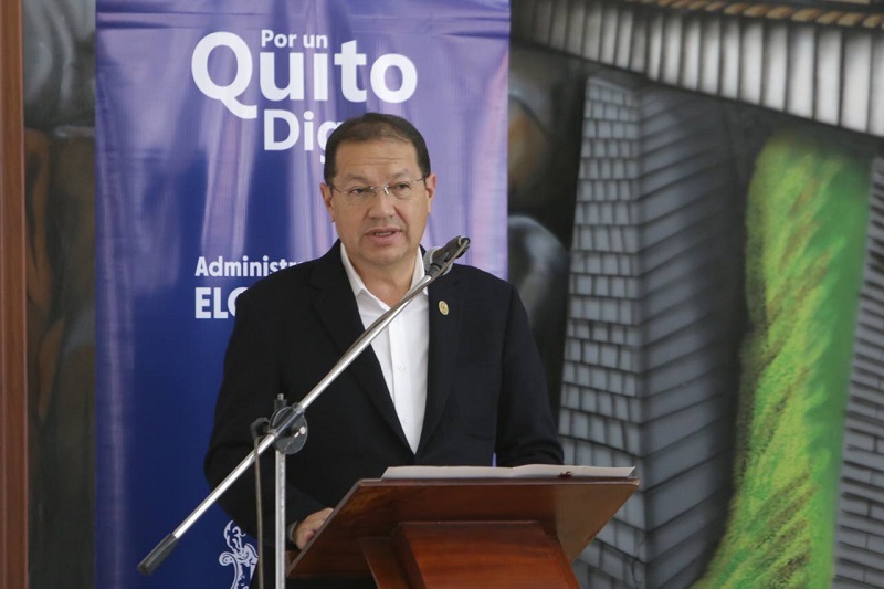 Alcalde Santiago Guarderas – Quito Informa