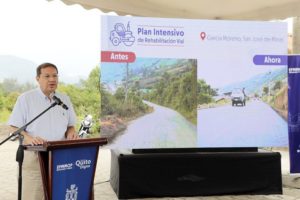 Obra vial San José de Minas