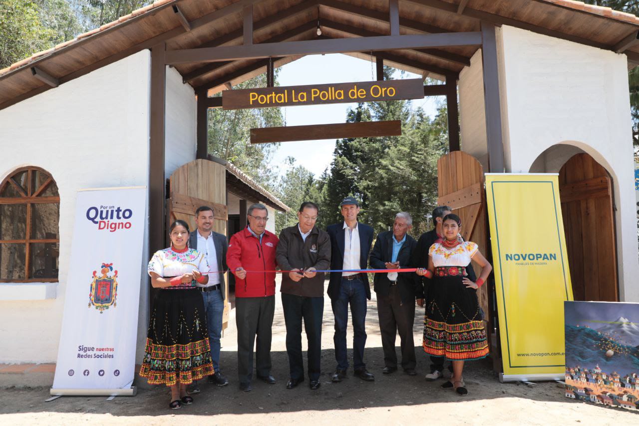 Dos nuevos portales se inauguraron en la ruta ecológica Chaquiñán – Quito  Informa