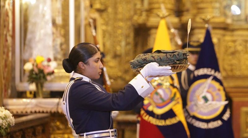 Te deum en conmemoración héroes Cordillera del Cóndor y Cenepa