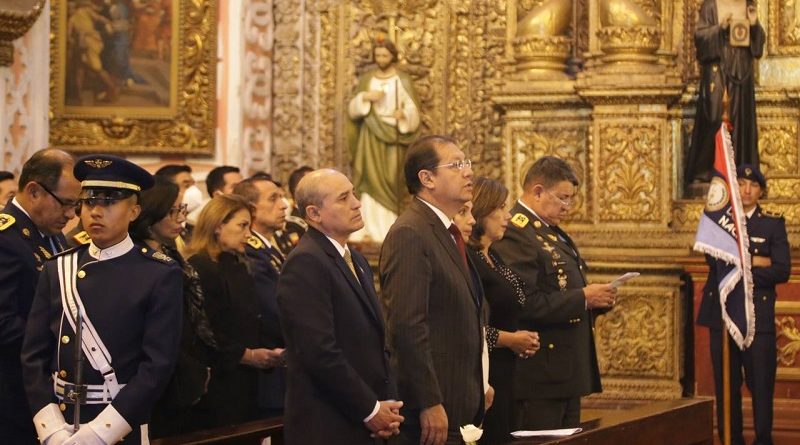 Te deum en conmemoración héroes Cordillera del Cóndor y Cenepa