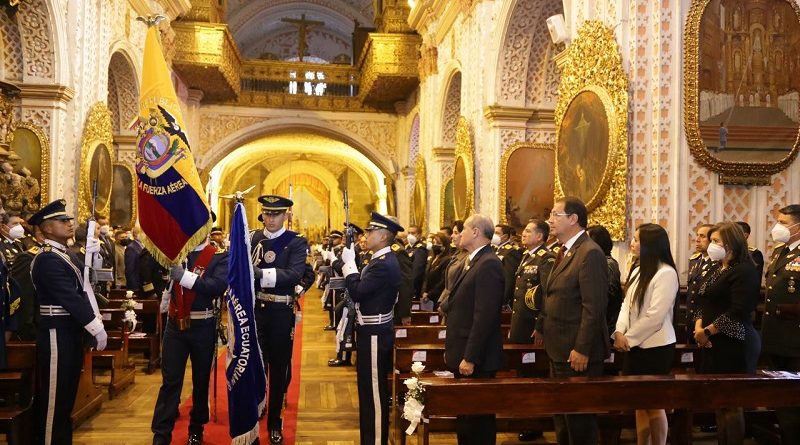 Te deum en conmemoración héroes Cordillera del Cóndor y Cenepa