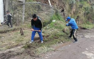 Minga barrios del Centro