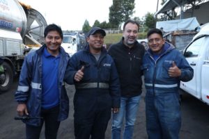 Visita alcalde a Emaseo EP