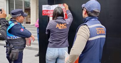 AMC clausura dos negocios informales