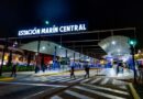 Estación Marín Central de la Ecovía cierra por la repavimentación del carril exclusivo